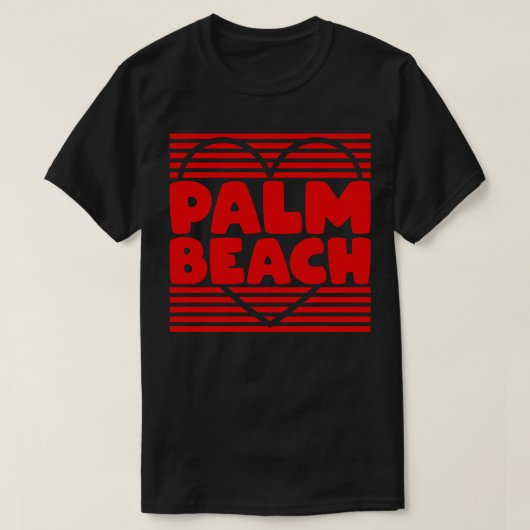 手のひらビーチ1 Tシャツ (デザイン正面)