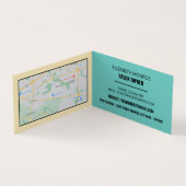 手のひらビーチ、なめしサロン、詳細ロイヤリティカード、 名刺 (内部)