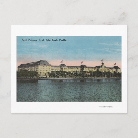 手のひらビーチ, FL - Ext.View of 王室の Poinciana ポストカード (正面)