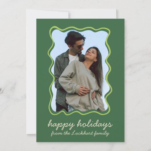 手のひらファンキーきお洒落縁ど写真 シーズンカード (正面)