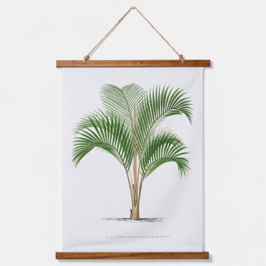 手のひらプリント – ピエテルジョセフ・デ・パネメーカー1832-1904 吊り下げ型タペストリー (正面)