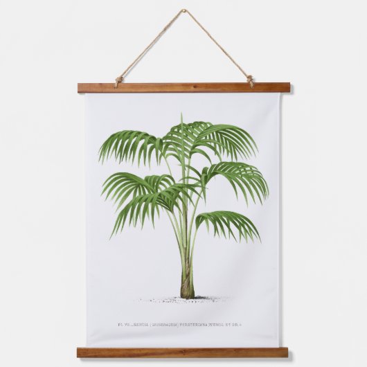 手のひらプリント – ピエテルジョセフ・デ・パネメーカー1832-1904 吊り下げ型タペストリー (正面)