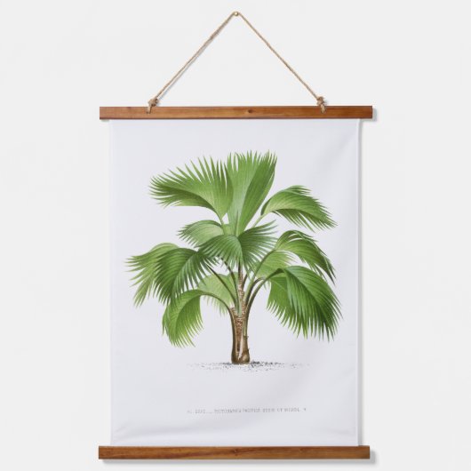 手のひらプリント – ピエテルジョセフ・デ・パネメーカー1832-1904 吊り下げ型タペストリー (正面)