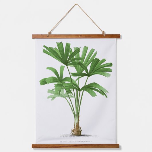 手のひらプリント – ピエテルジョセフ・デ・パネメーカー1832-1904 吊り下げ型タペストリー (正面)