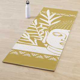 手のひら付き仏頭 – サフラン+雪ヨガマット ヨガマット