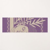 手のひら付き仏頭 – プラム+鳩ヨガマット ヨガマット (正面(横))