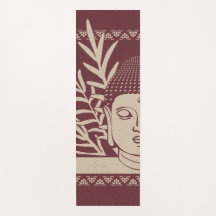 手のひら付き仏頭 – ワイン+鳩ヨガマット