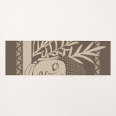 手のひら付き仏頭 – 地球+鳩ヨガマット ヨガマット (正面(横))