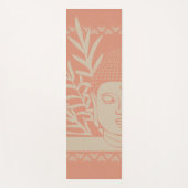 手のひら付き仏頭 – 珊瑚+鳩ヨガマット ヨガマット (正面)