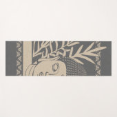 手のひら付き仏頭 – 石板+鳩ヨガマット ヨガマット (正面(横))