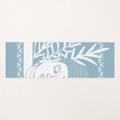 手のひら付き仏頭 – 空+雪ヨガマット ヨガマット (正面(横))