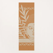 手のひら付き仏頭 – 錆+鳩ヨガマット ヨガマット (正面)