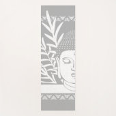 手のひら付き仏頭 – 霧+雪ヨガマット ヨガマット (正面)