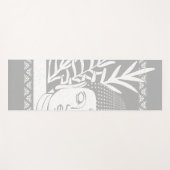 手のひら付き仏頭 – 霧+雪ヨガマット ヨガマット (正面(横))