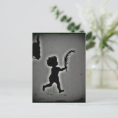 手のひら付き小僧 ポストカード (スタンド正面)