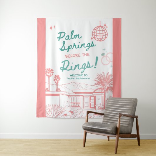 手のひら春の前のリングや輪 タペストリー (インサイチュ)