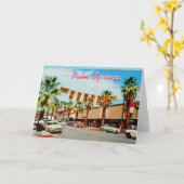 手のひら春の挨拶， 1950年代， カード (黄色い花)