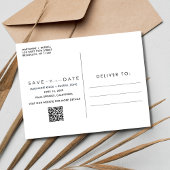 手のひら春カリフォルニアウェディング日付を保存 案内ポストカード