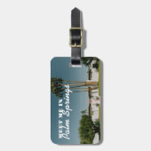 手のひら春ラゲッジタグ ラゲッジタグ (正面縦)