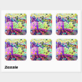 手のひら春「エネルクールギー」シール スクエアシール (シート)