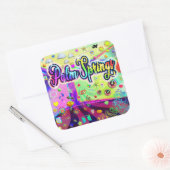 手のひら春「エネルクールギー」シール スクエアシール (封筒)