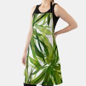 手のひら葉の手のパ色彩の鮮やかターン エプロン (インサイチュ)