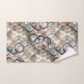 手のひら葉の鎖。 バスタオルセット (ハンドタオル)