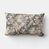 手のひら葉の鎖。 ランバークッション (裏面)