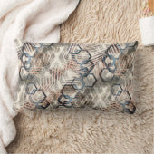 手のひら葉の鎖。 ランバークッション (ブランケット)