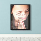 手のひら詩4キャンバスのキャンバス印刷 キャンバスプリント (インサイチュ (ウッドフロア))