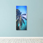 手のひら鍵 キャンバスプリント (インサイチュ (ウッドフロア))