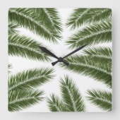 手のひら離れのパターン1 スクエア壁時計 (正面)