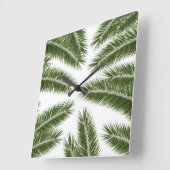 手のひら離れのパターン1 スクエア壁時計 (傾斜)