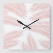 手のひら離れの仕上げパターン3 スクエア壁時計 (正面)