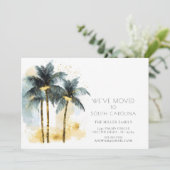 手のひら風の動く発表 招待状 (スタンド正面)