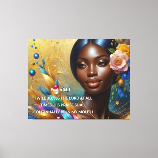 手のひら34:1 キャンバスプリント (正面)