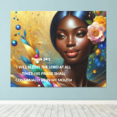 手のひら34:1 キャンバスプリント (インサイチュ (ウッドフロア))