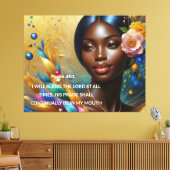 手のひら34:1 キャンバスプリント (インサイチュ (リビング))