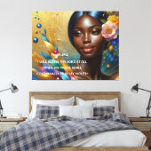 手のひら34:1 キャンバスプリント (インサイチュ (寝室))