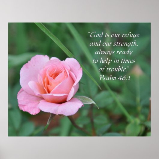 手のひら46:1バラ勇気付けられるポスター ポスター (正面)