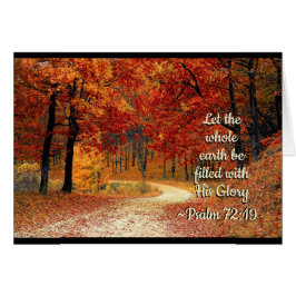 手のひら72:19地に彼の栄光を満たす