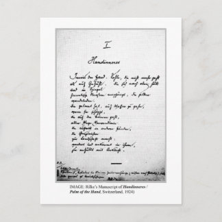 手のひら ポストカード