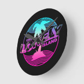 手のひら ラウンド壁時計 (傾斜)