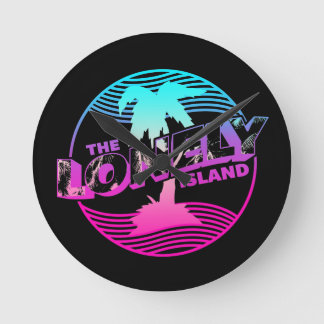 手のひら ラウンド壁時計