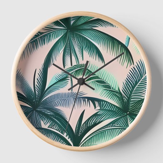 手のひら 壁時計 (正面)