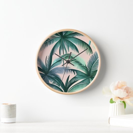 手のひら 壁時計 (ホーム)