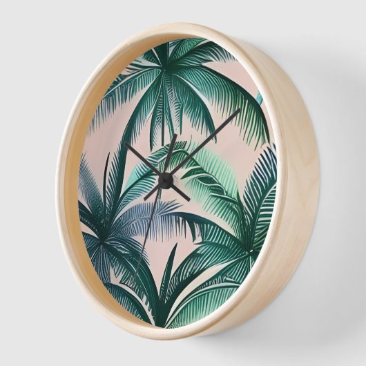 手のひら 壁時計 (傾斜)