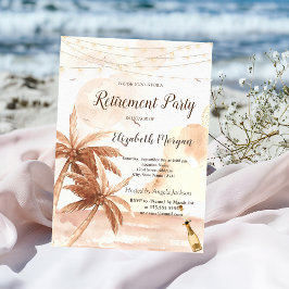 手のひら、素朴バルーン、ワインの廃棄パーティー 招待状