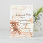 手のひら、素朴バルーン、ワインの廃棄パーティー 招待状 (スタンド正面)