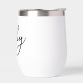 手のエレガントスクリプト名バチェロレッテ (左面)